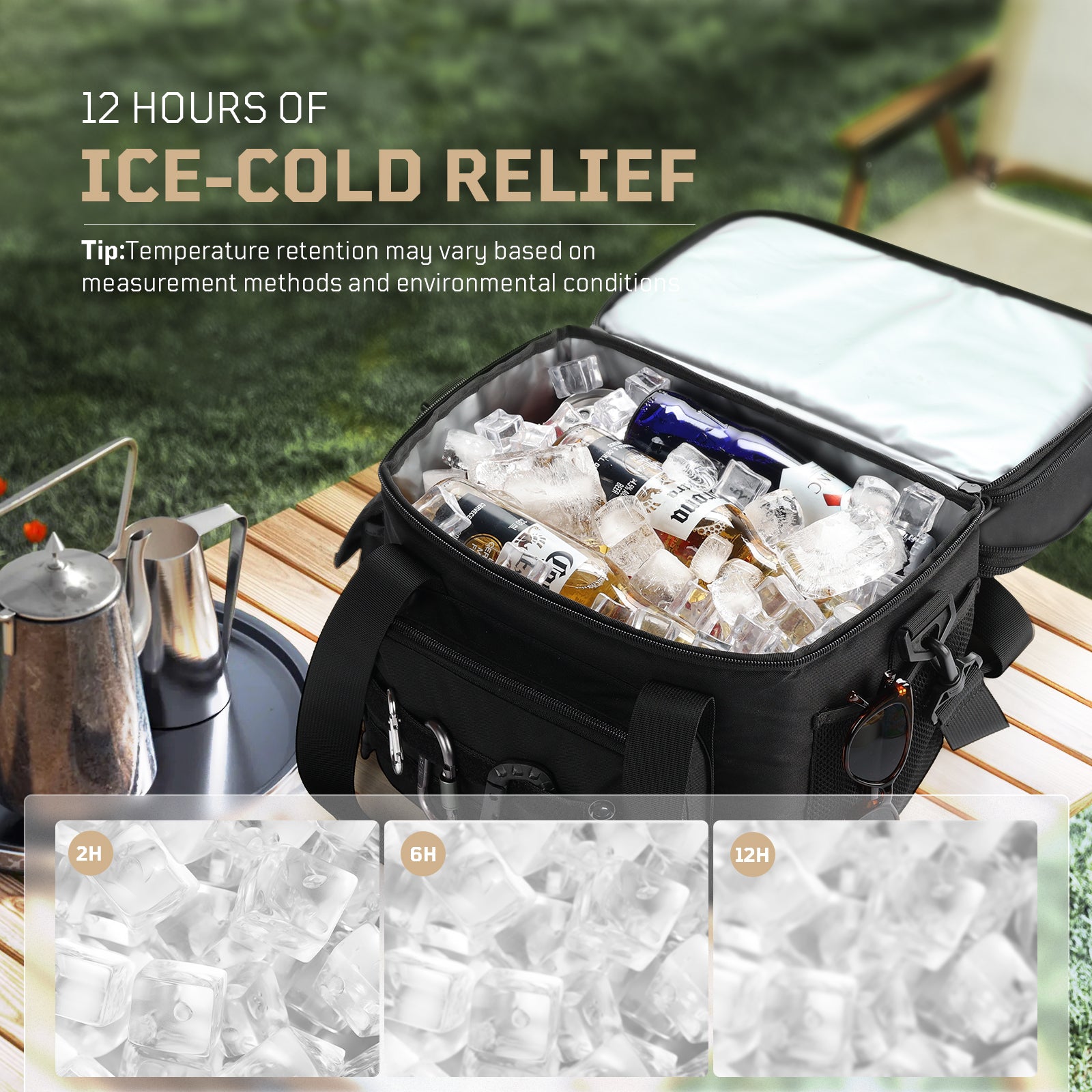 1TG Tactical Nylon Insulated Lunch Bag 18L-24L